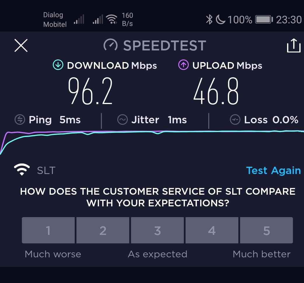 ookla wifi speed test